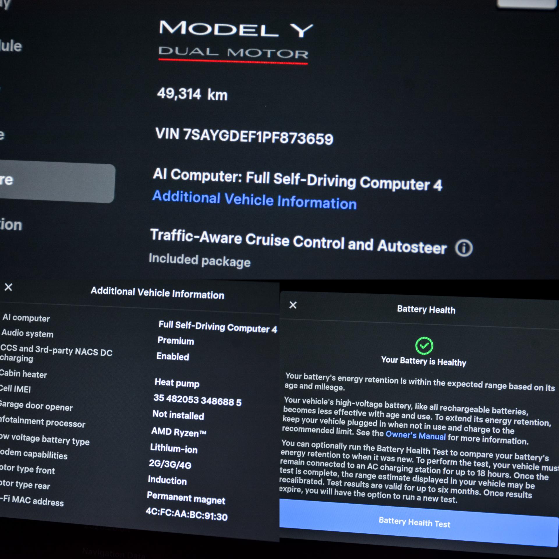 Tesla Model Y Performance AWD 393kW