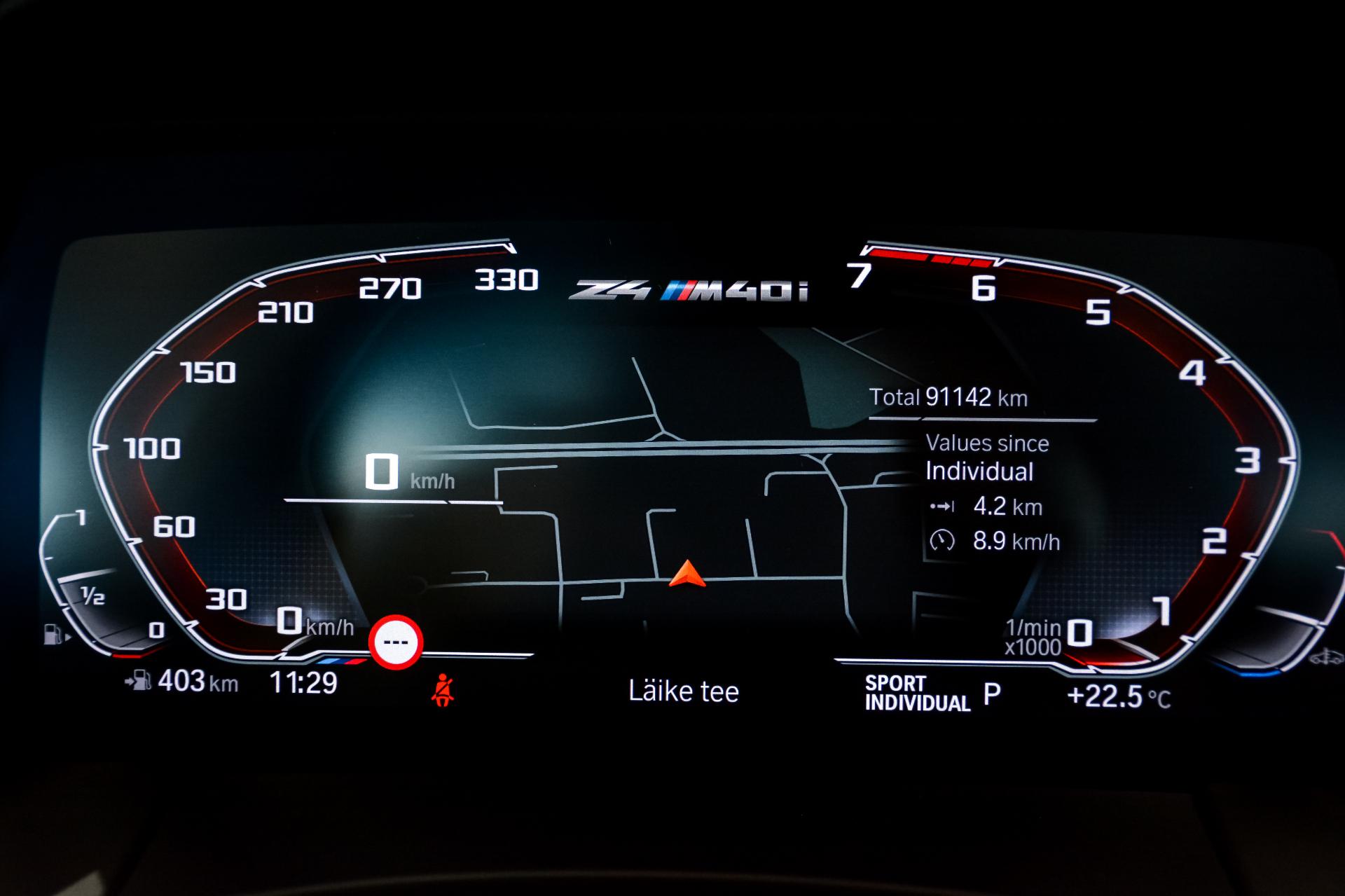 BMW Z4 M40i 3.0 250kW